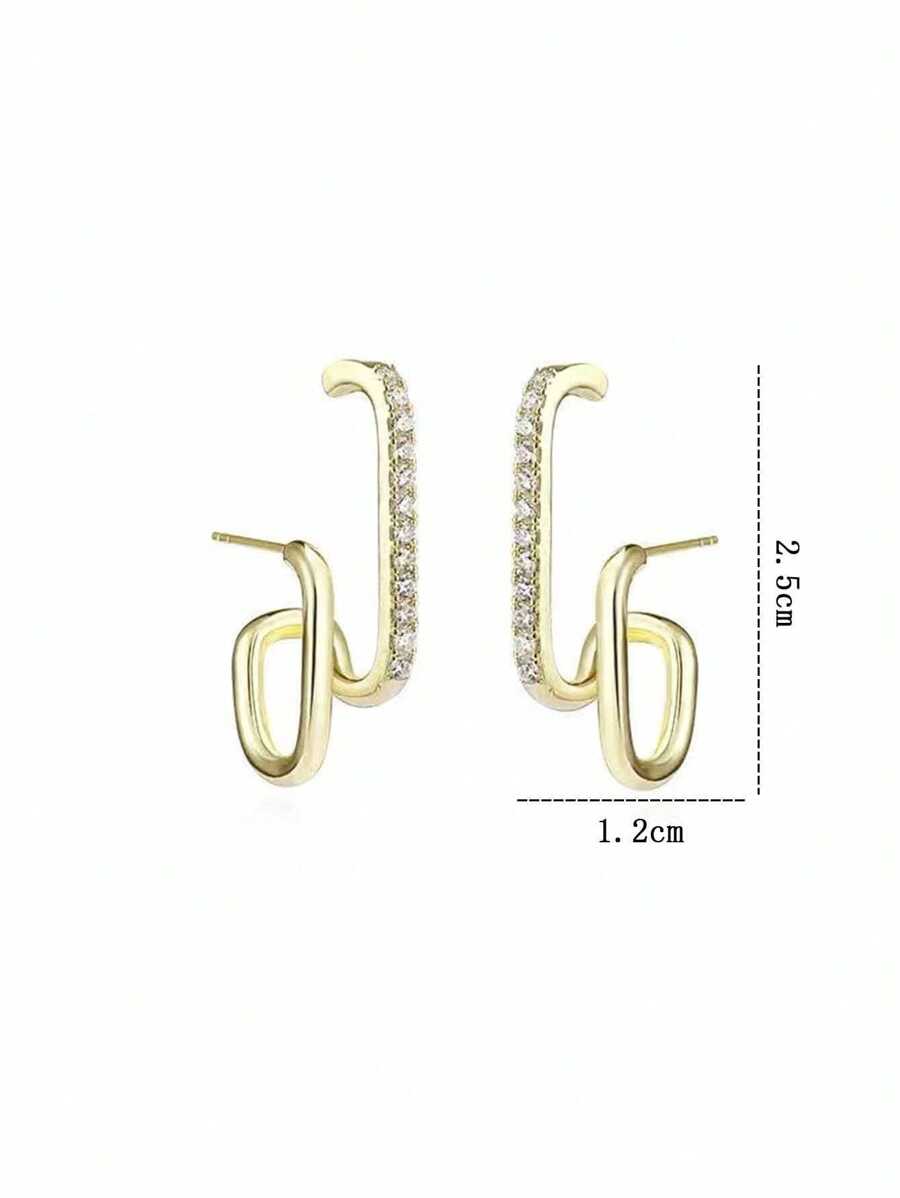 Brincos Femininos Assimétricos – Estilo Moderno e Delicado