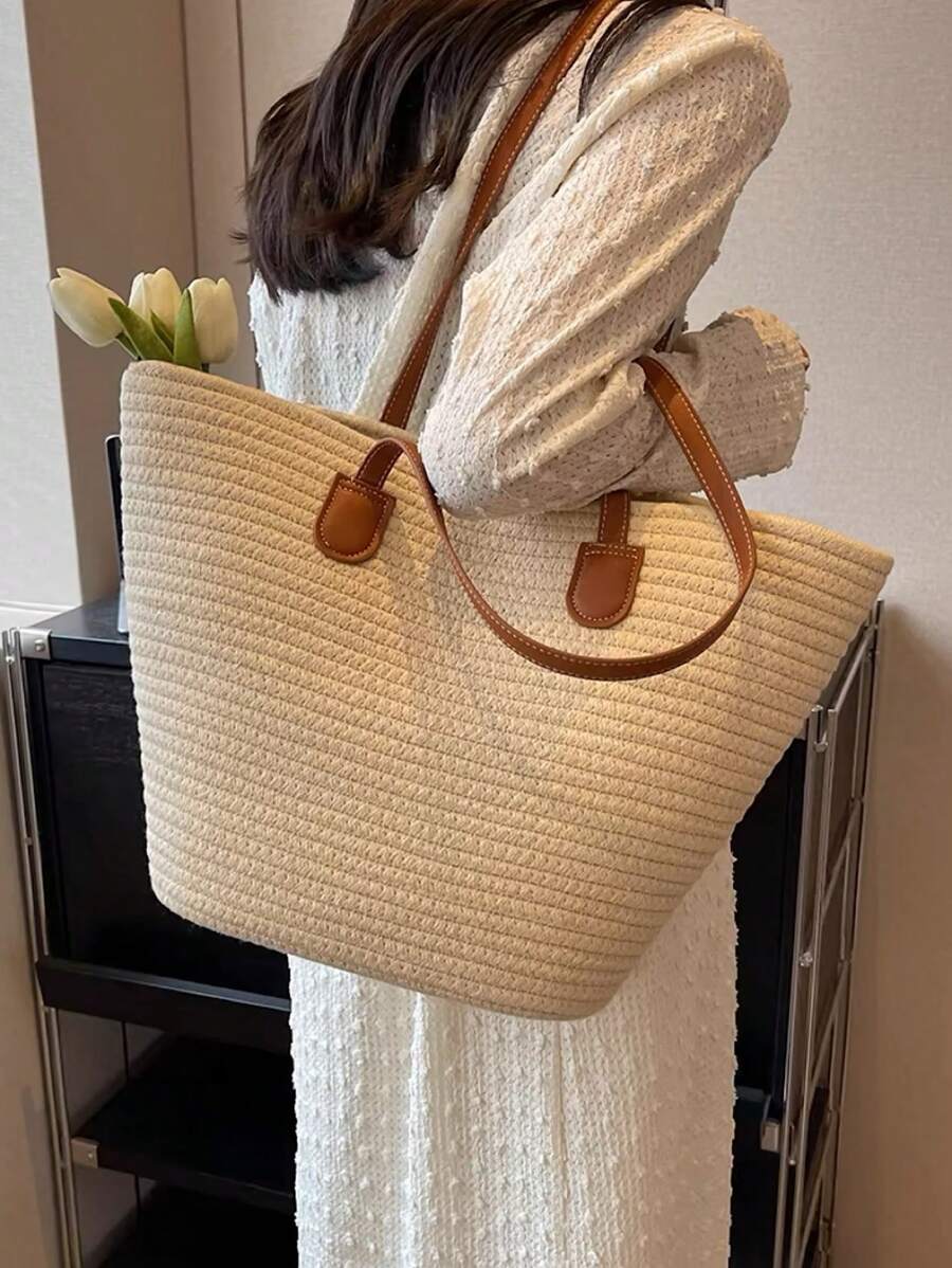 Bolsa de Palha Moderna – Moda Praia